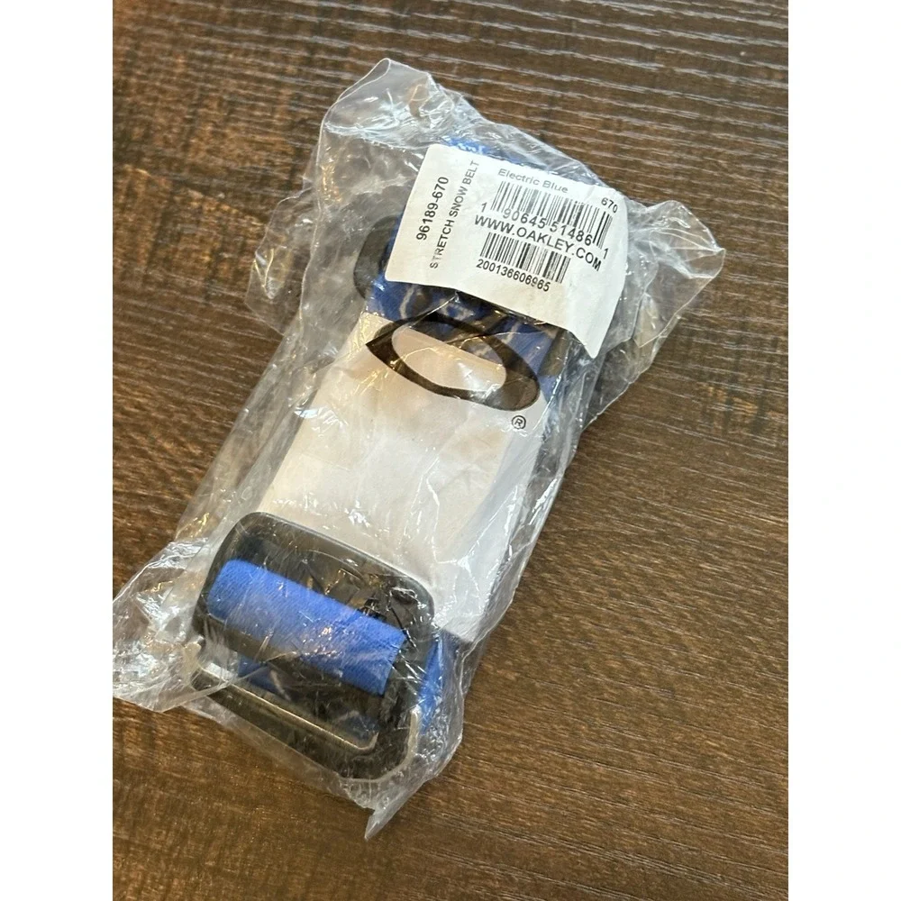 [96189-670] Mens Oakley‎ Stretch Everyday Snow Belt Electric Blue One Size NWT
